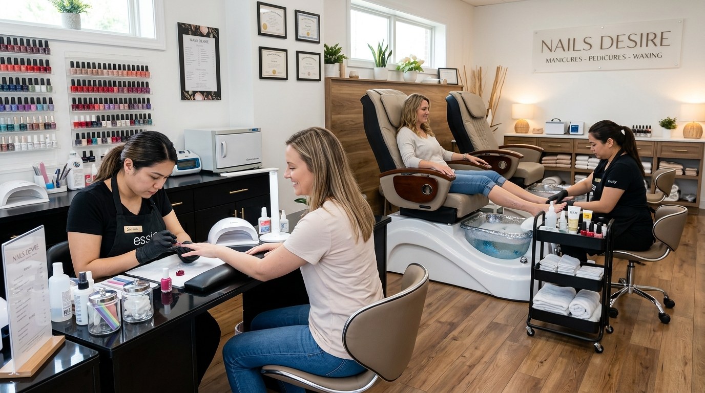 Illustration of Nails - Manicures - Pedicures: Nails Desire, nail salon in Kingsport, TN, photo 1 of 5
